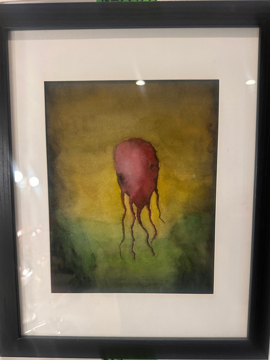 FLOAT - 13X16 - WATERCOLOR ON WATERCOLOR PAPER -