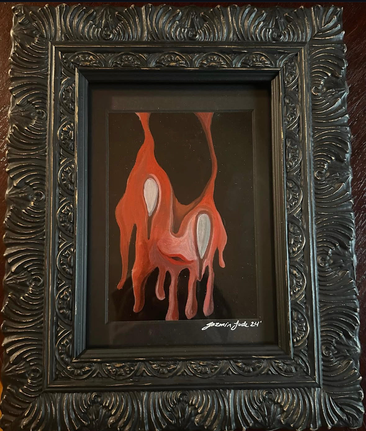 MELT -11X9 - OIL COLOR ON OIL COLOR PAPER